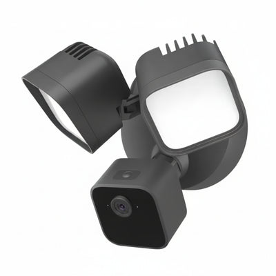 Blink Wired Floodlight Security Camera 2600 Lumens – Black