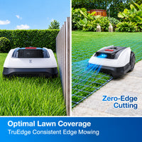 Goat O1000 RTK Robot Lawn Mower, Perimeter Wire Free Vision Robotic Lawnmower for 1/4 Acres Lawn, Automated Mapping, APP Control, 3D Obstacle Avoidance, Zero-Edge Cutting — product view 5