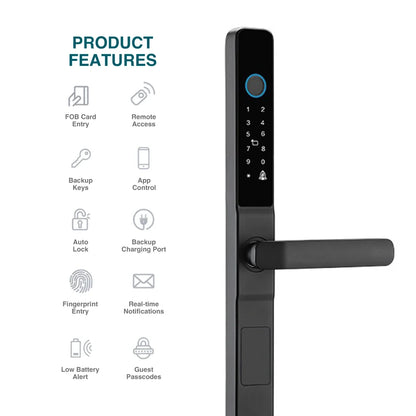 MS01 Smart Lock - Black — product view 3