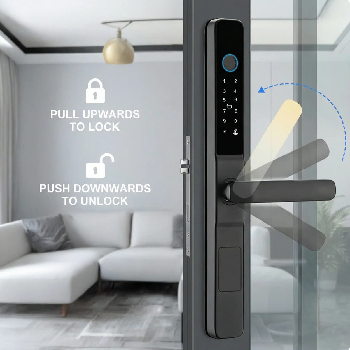 MS01 Smart Lock - Black — product view 5