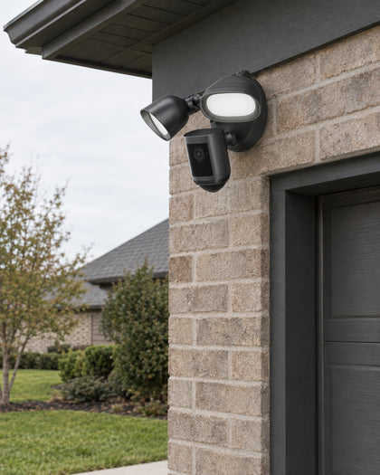 Products from the Smart Security Cameras collection in use