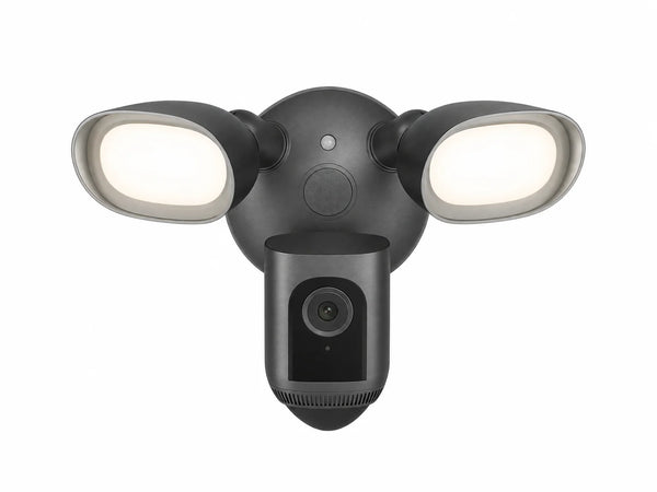 Ring Floodlight Cam Pro Wired Security Camera – Graphite — Studio Shot