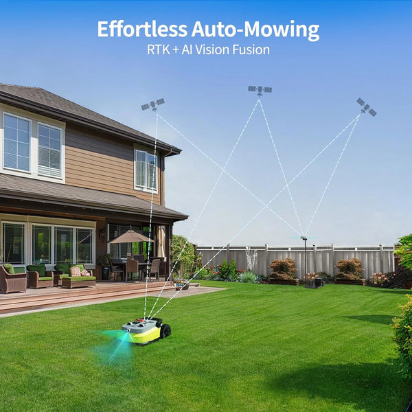 UBHOME RTK & Vision Robot Lawn Mower – No Perimeter Wire